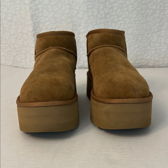 UGG PLATFORM CLASSIC MINI BOOTS 10 - Picture 4 of 16